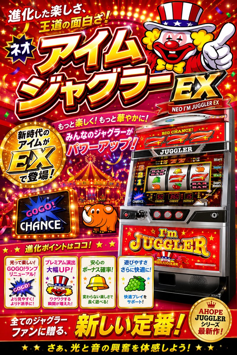 みんなのジャグラー
