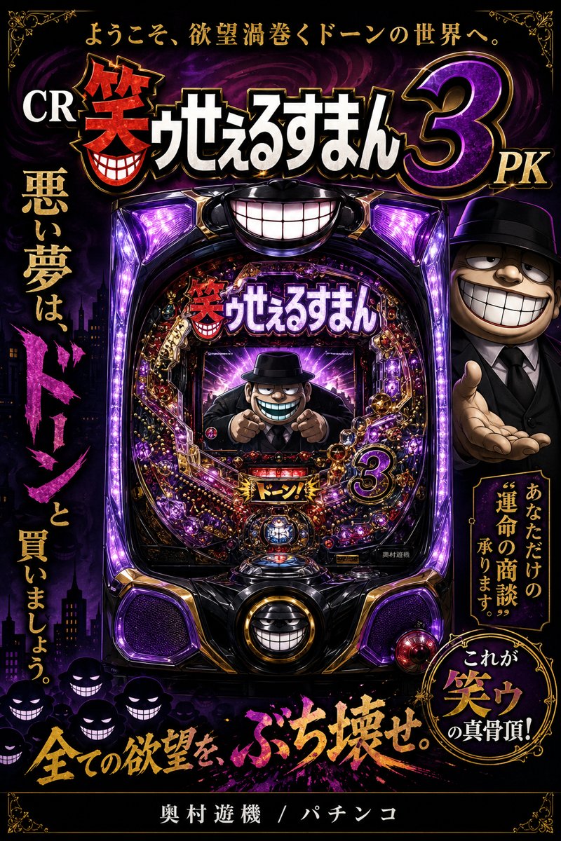 ＣＲ笑ゥせぇるすまん３ＰＫ