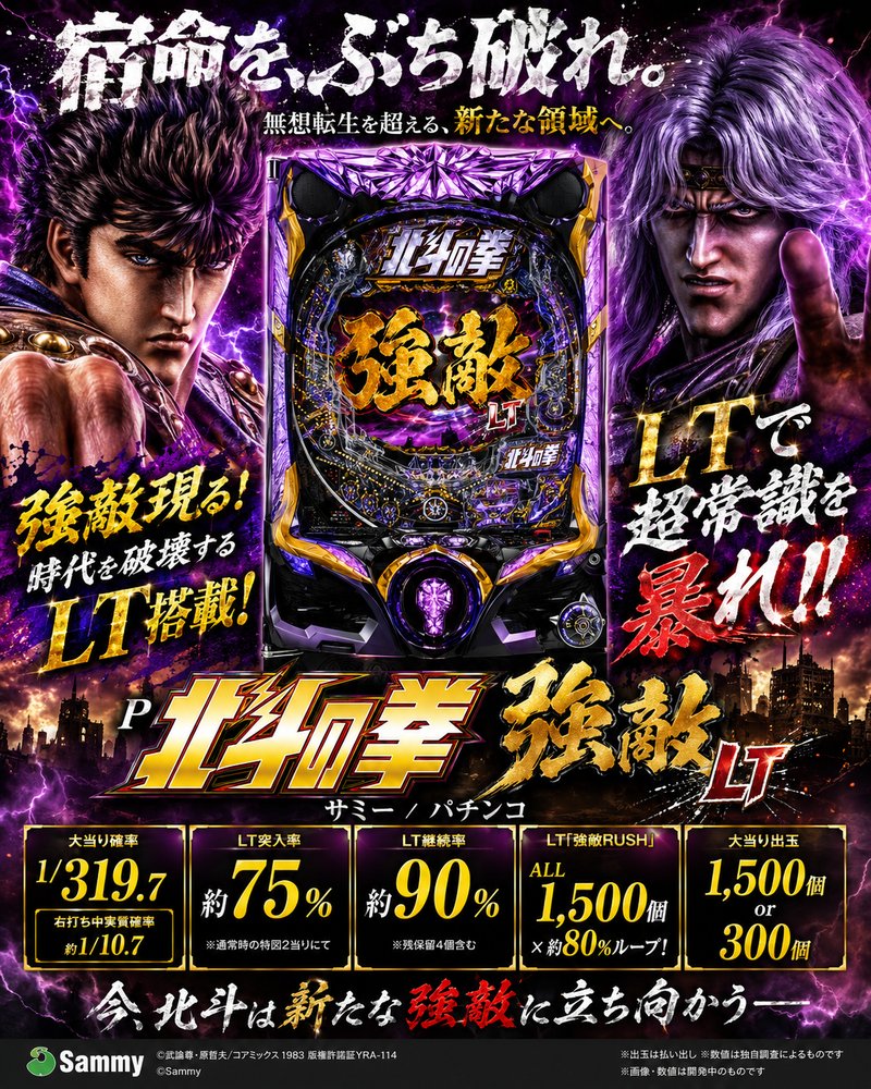 Ｐ北斗の拳　強敵　ＬＴ