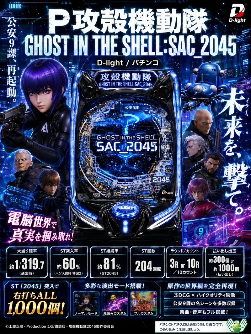 P攻殻機動隊 GHOST IN THE SHELL:SAC_2045