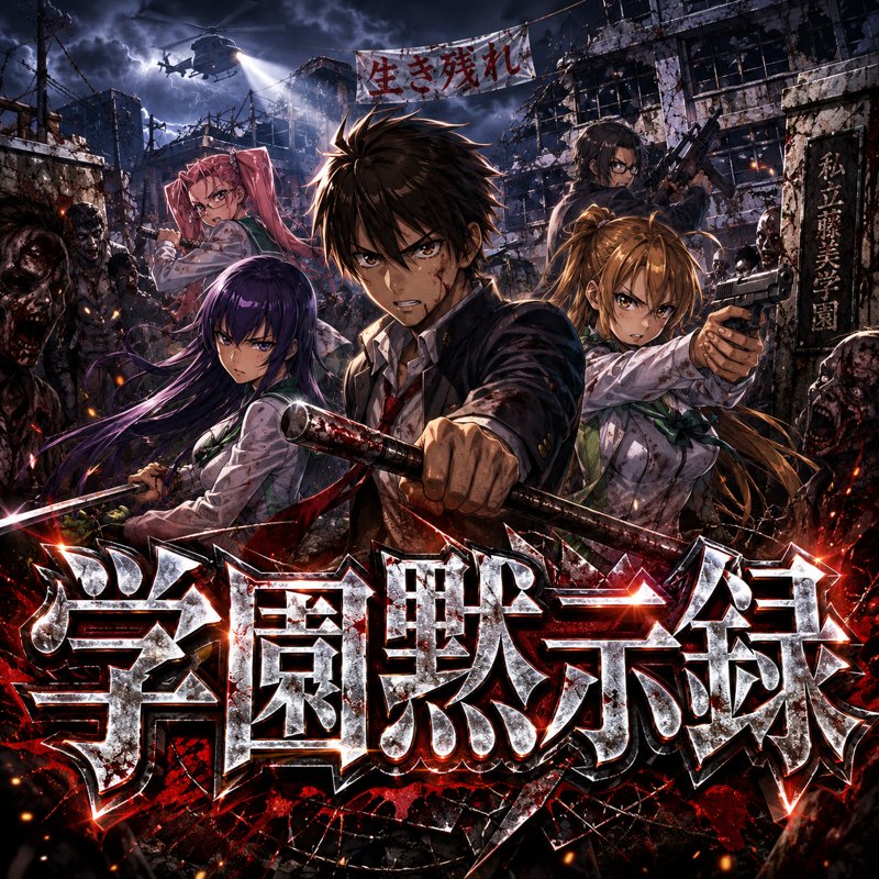パチンコＣＲ学園黙示録　ＨＩＧＨ　ＳＣＨＯＯＬ　ＯＦ　ＴＨＥ　ＤＥＡＤ　３１９Ｖｅｒ．
