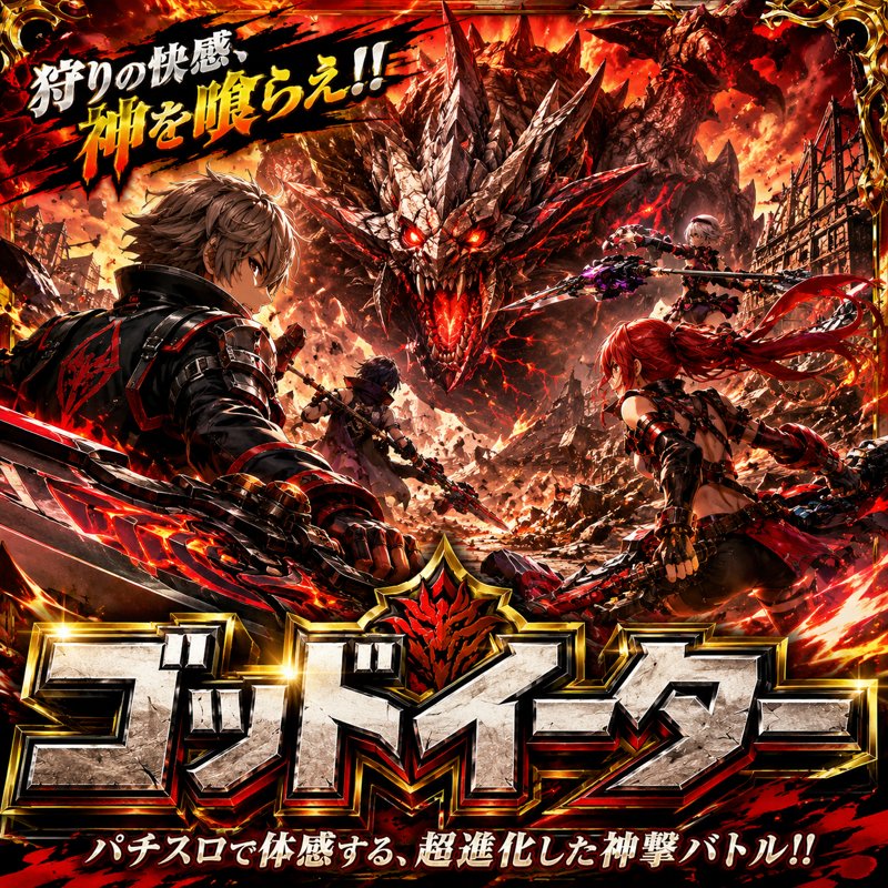 パチスロ　ゴッドイーター２