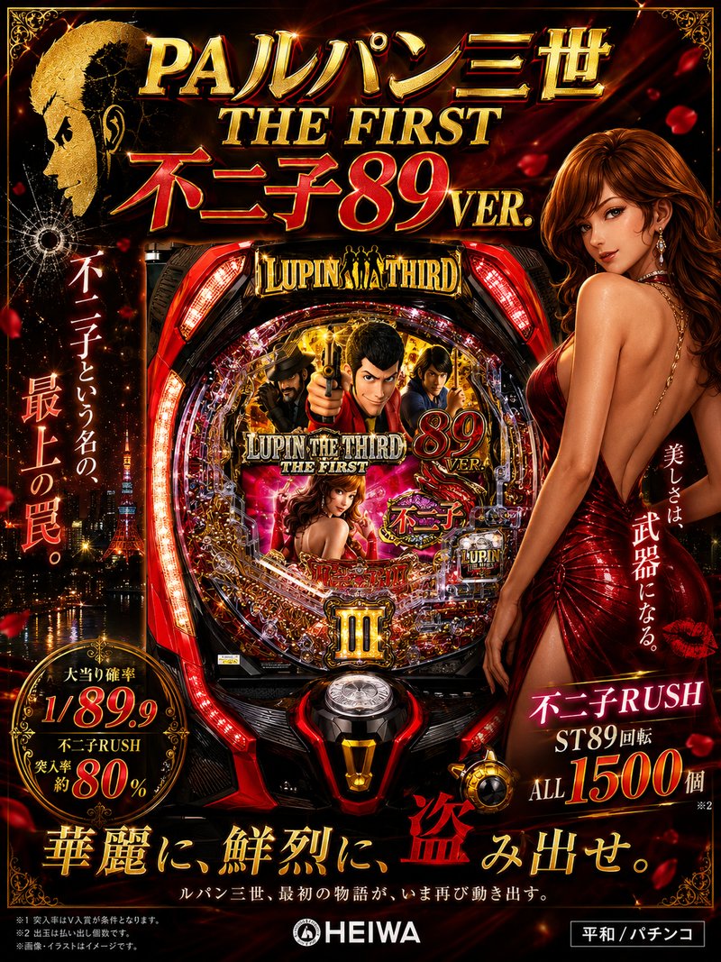PAルパン三世 THE FIRST 不二子89VER.