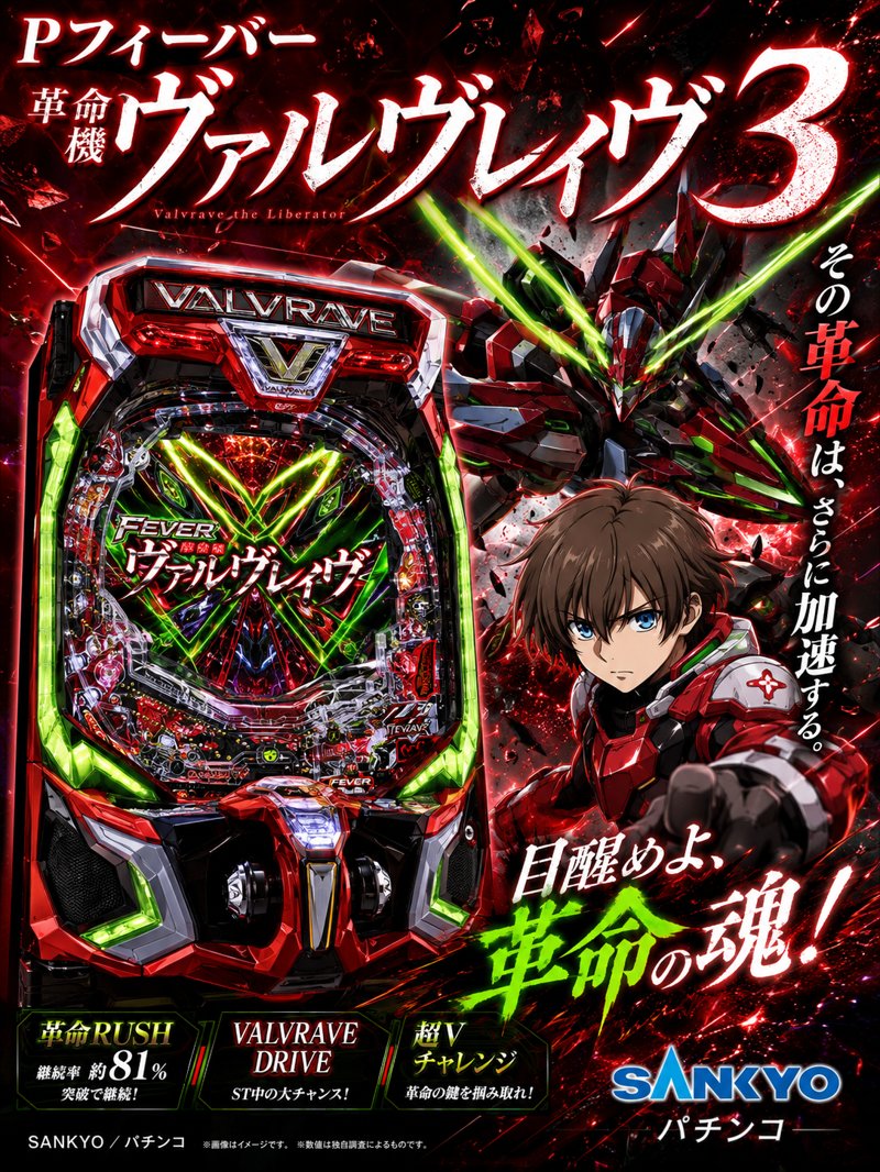 Pフィーバー革命機ヴァルヴレイヴ3