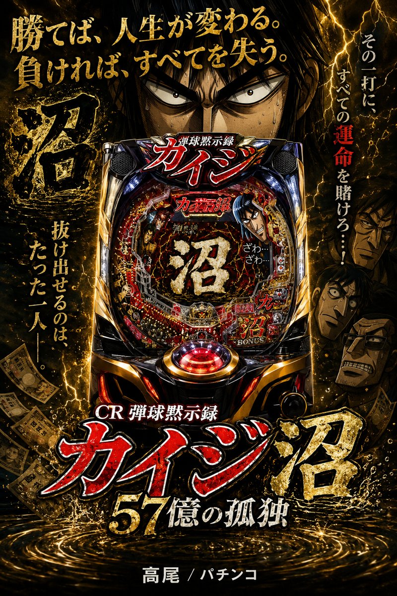 P弾球黙示録カイジ沼5 ～運否天賦～ ざわっ･･･79Ver.