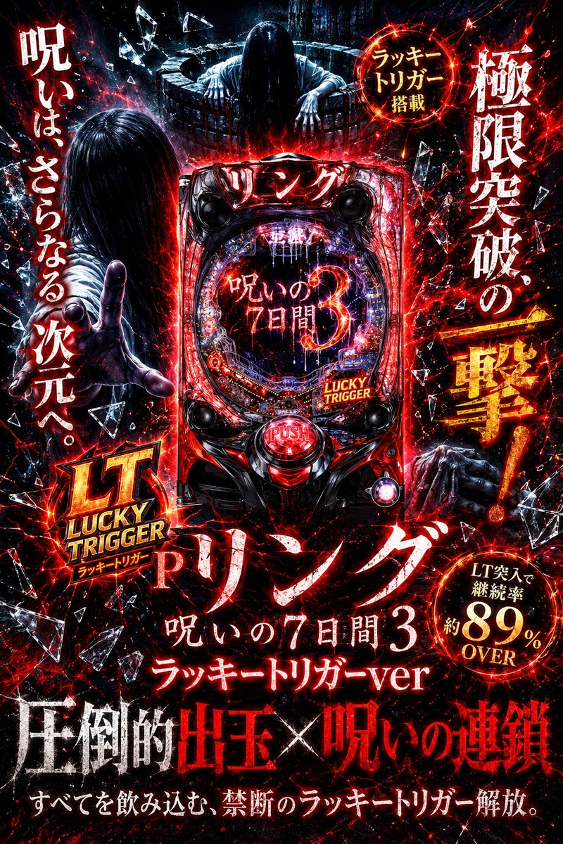 Ｐリング　呪いの７日間３　ラッキートリガーＶｅｒ．