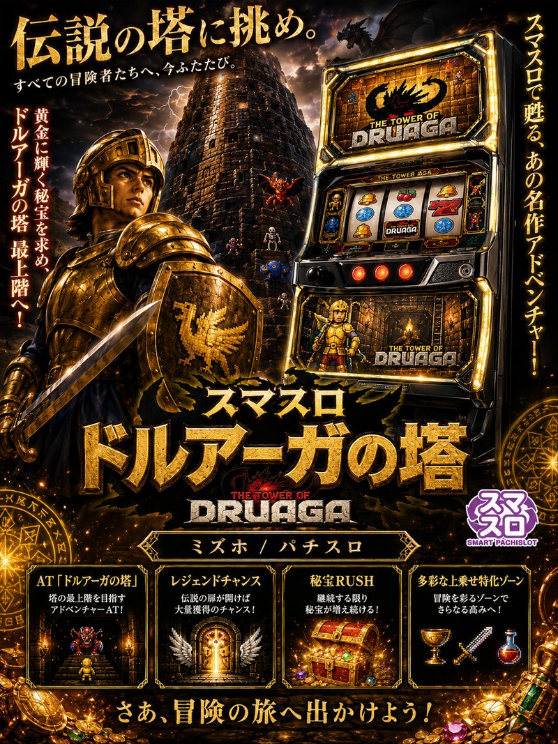 スマスロ　ドルアーガの塔