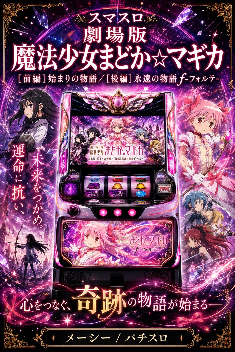 スマスロ劇場版 魔法少女まどか☆マギカ  [前編]始まりの物語／[後編]永遠の物語f-フォルテ-