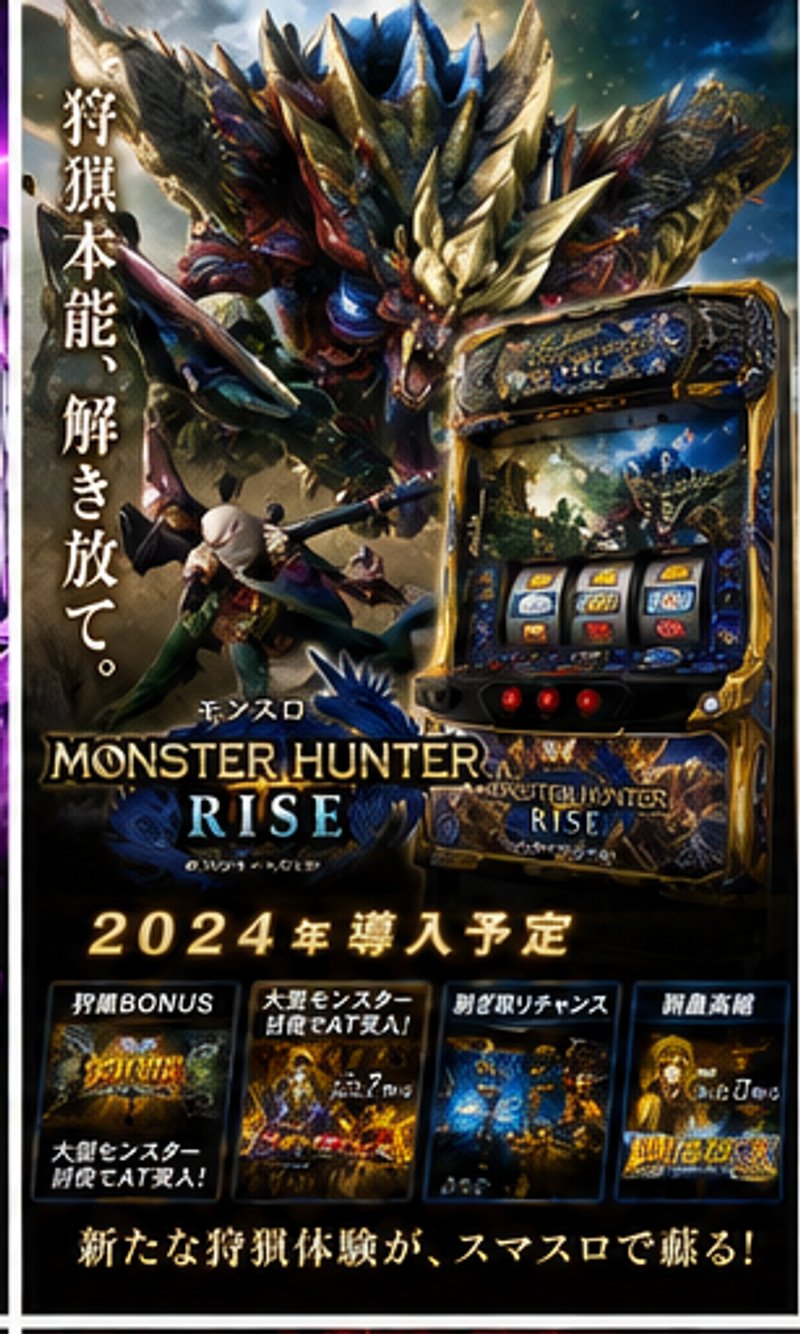スマスロ　モンスターハンターライズ