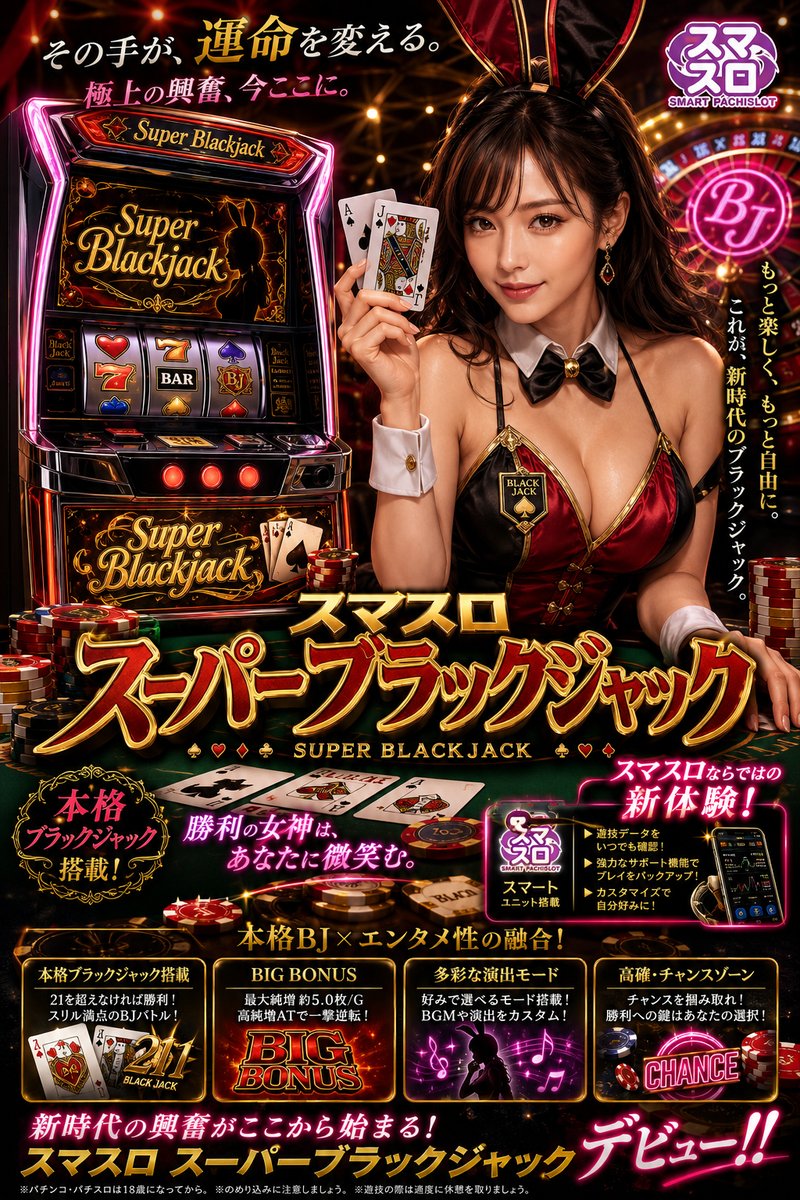 スマスロスーパーブラックジャック