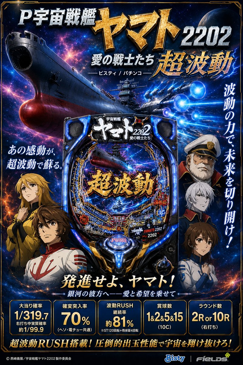 Ｐ　宇宙戦艦ヤマト２２０２　超波動