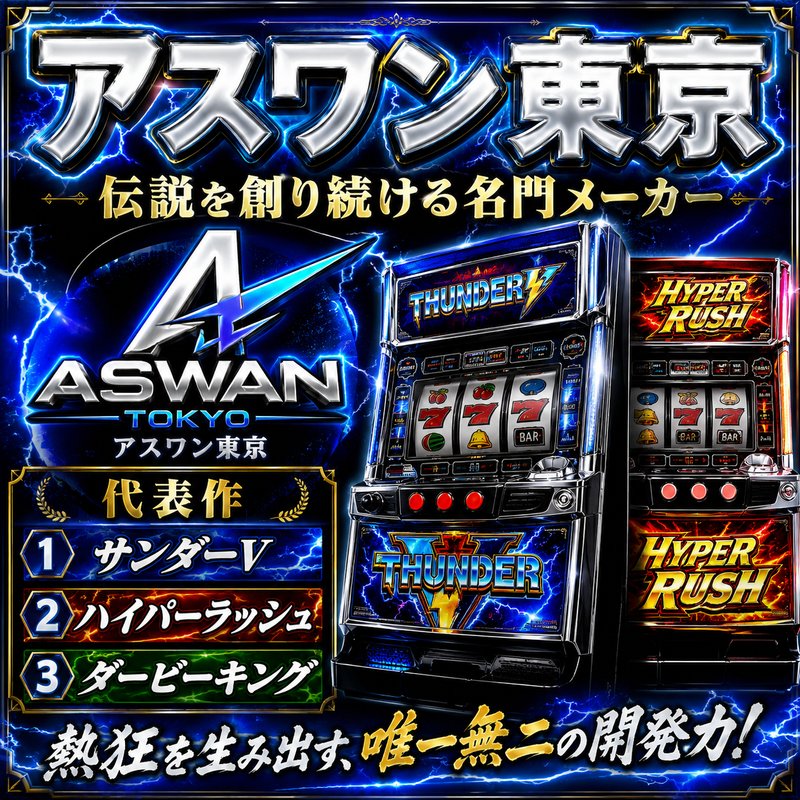 アスワン東京 メーカー