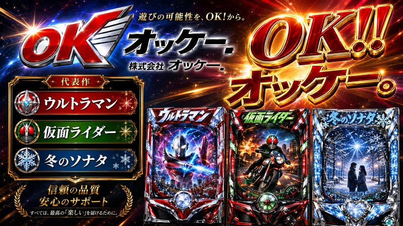 オッケー. メーカー