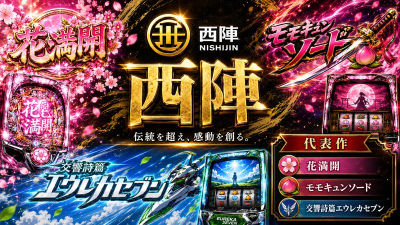 西陣 メーカー